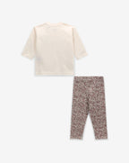 Minene Baby Girls’ Long-Sleeve Top Pants Set