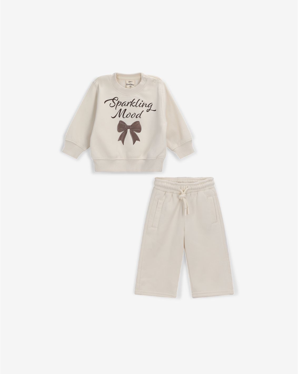 Baby Girls’ Fleece Tracksuit Set