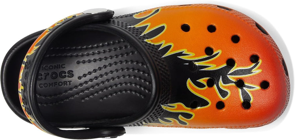 Crocs Kids’ Classic Flames Clogs